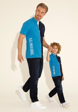 Erkek Regular Fit Polo Yaka Saks Tişört - 50288505053