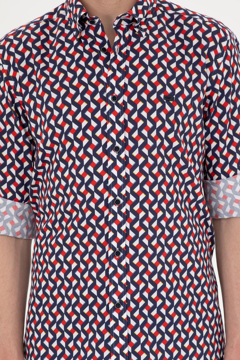 Erkek Lacivert Uzun Kollu Gömlek - 50294750005