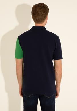 Erkek Regular Fit Polo Yaka Lacivert Tişört - 50288505045