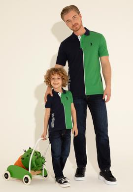 Erkek Regular Fit Polo Yaka Lacivert Tişört - 50288505045