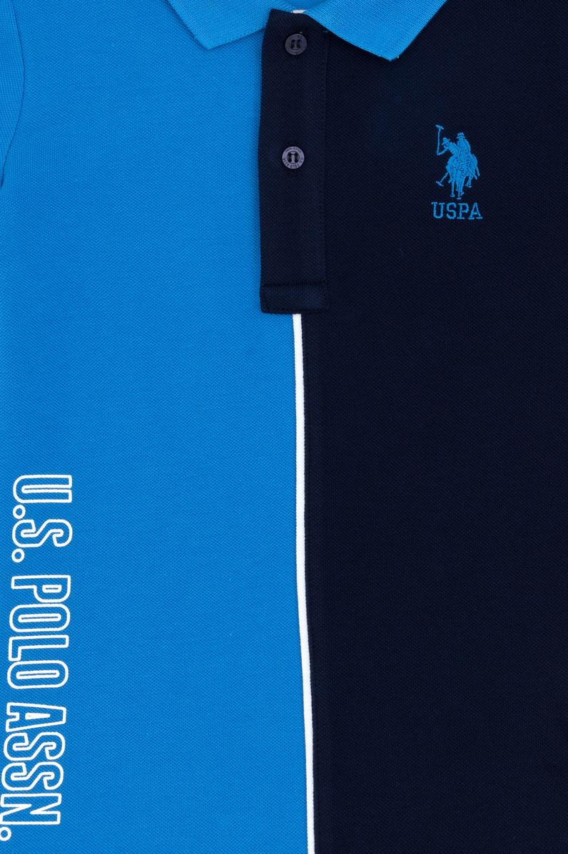 Erkek Çocuk Saks Polo Yaka Tişört