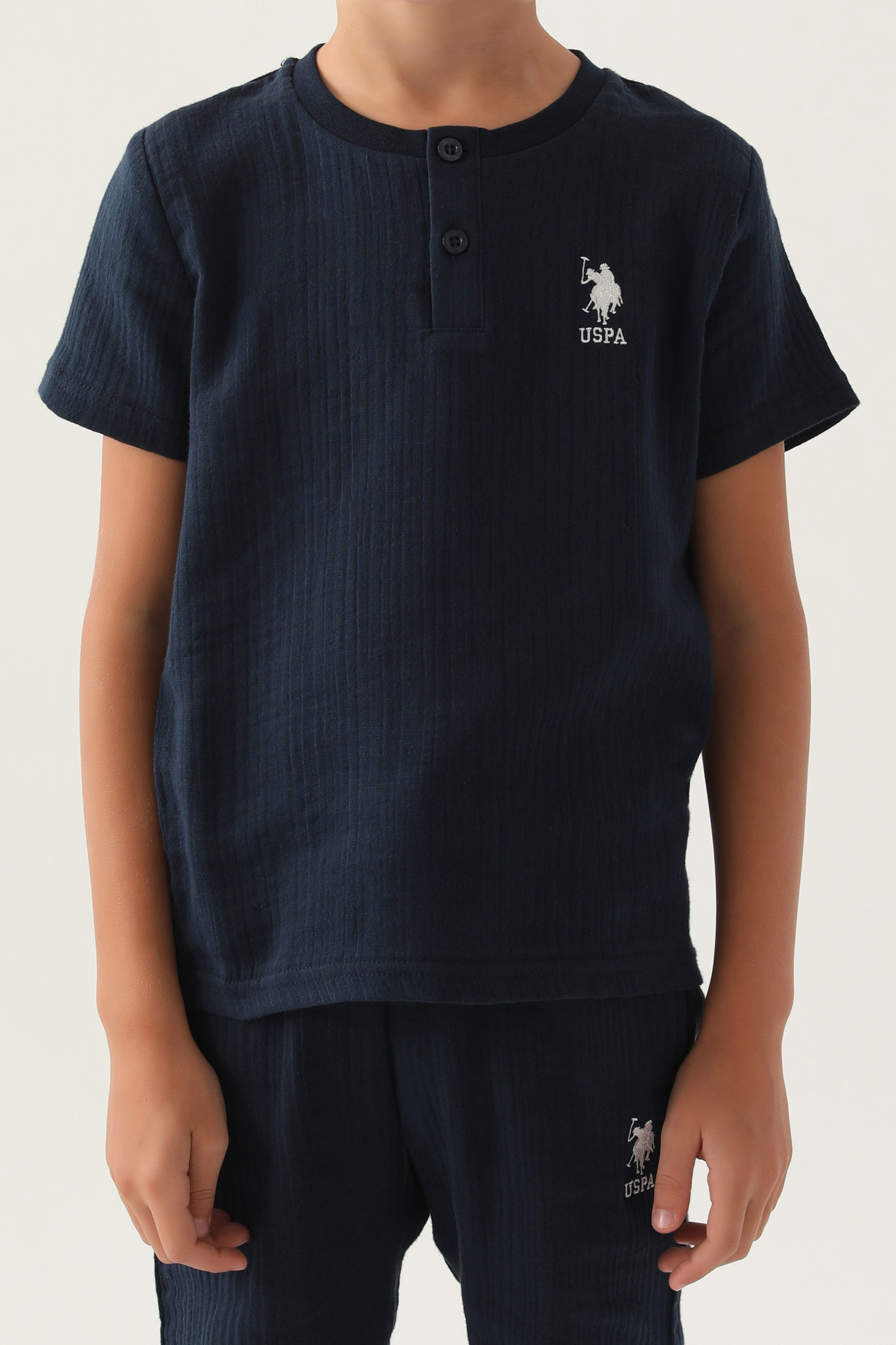 Erkek Çocuk Lacivert Pijama Takımı - Image 5