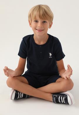 Erkek Çocuk Lacivert Pijama Takımı - 50291597002