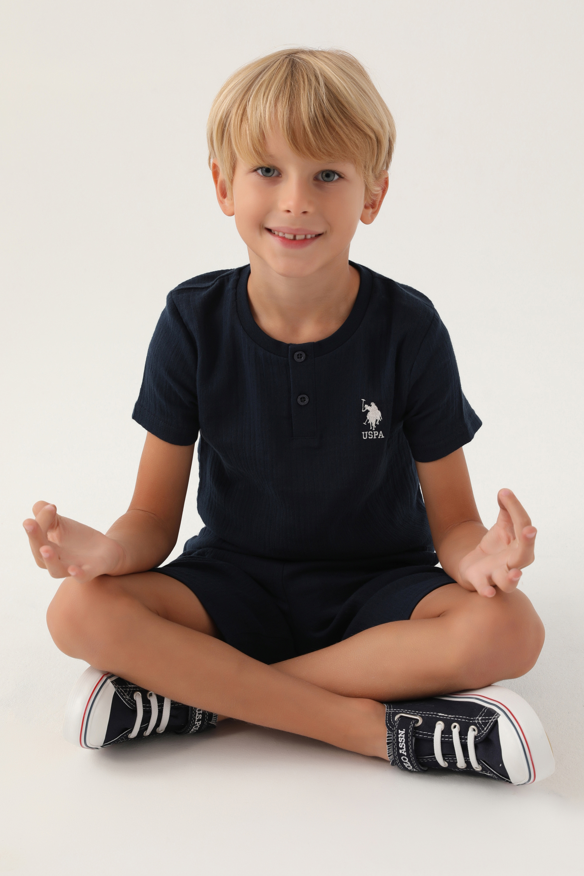 Erkek Çocuk Lacivert Pijama Takımı - Image 3
