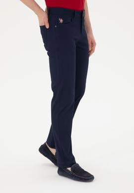 Erkek Regular Fit Lacivert Kanvas / Chino Pantolon - 50286005264