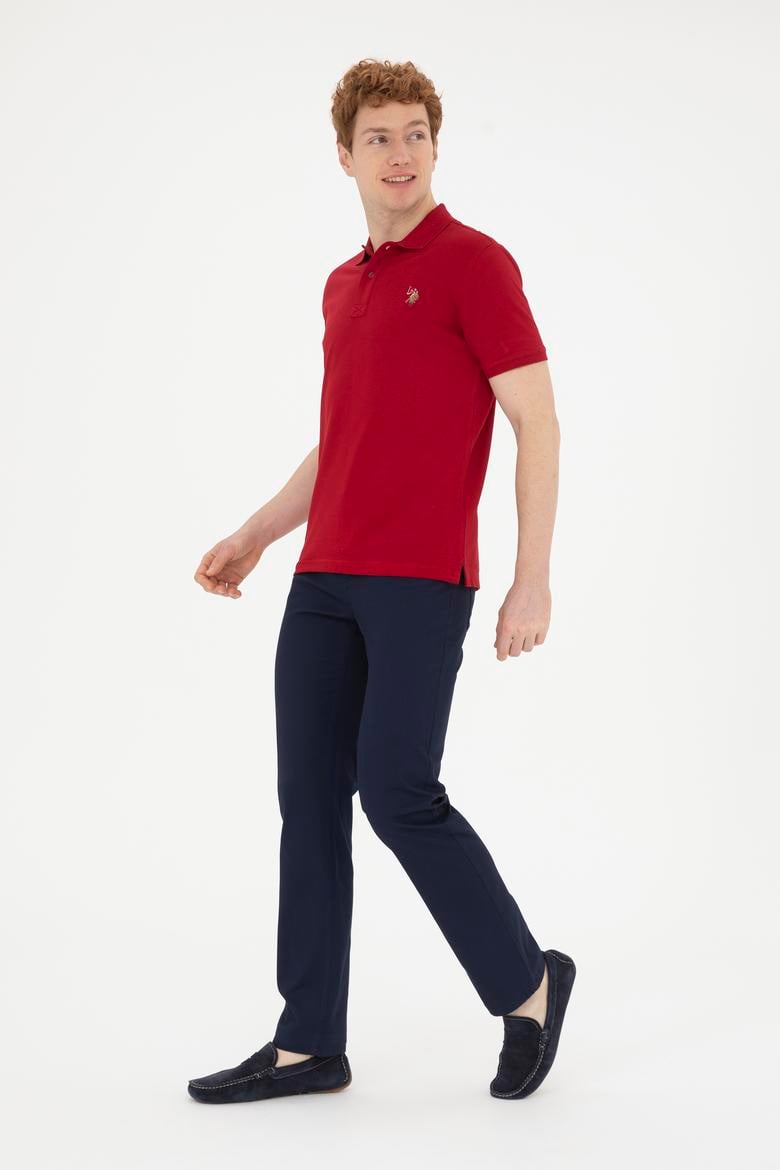 Erkek Regular Fit Lacivert Kanvas / Chino Pantolon - 50286005264