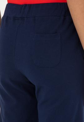 Kadın Lacivert Örme Şort - 50288690001