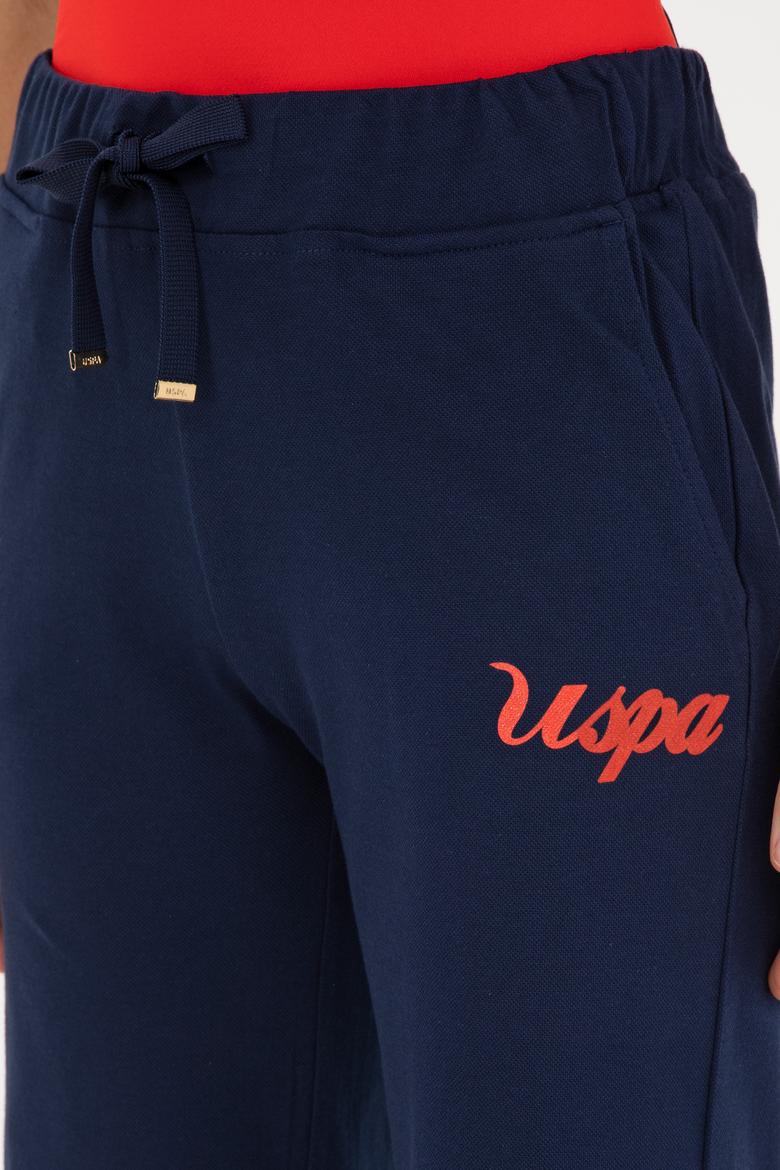 Kadın Lacivert Örme Şort - 50288690001