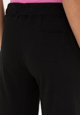 Kadın Siyah Örme Şort - 50288690009