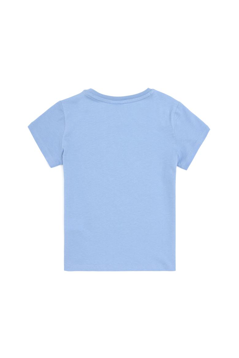 Erkek Çocuk Açık Mavi Bisiklet Yaka Tişört - 50288054009
