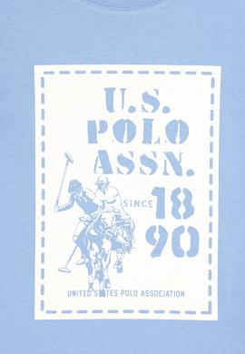 Erkek Çocuk Açık Mavi Bisiklet Yaka Tişört - 50288054009