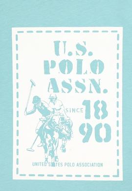 Erkek Çocuk Su Yeşili Bisiklet Yaka Tişört - 50288054019