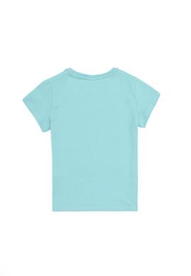 Erkek Çocuk Su Yeşili Bisiklet Yaka Tişört - 50288054019