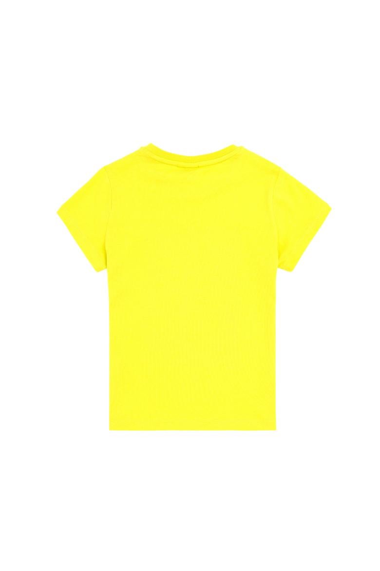 Erkek Çocuk Fıstık Yeşili Bisiklet Yaka Tişört - 50288054026