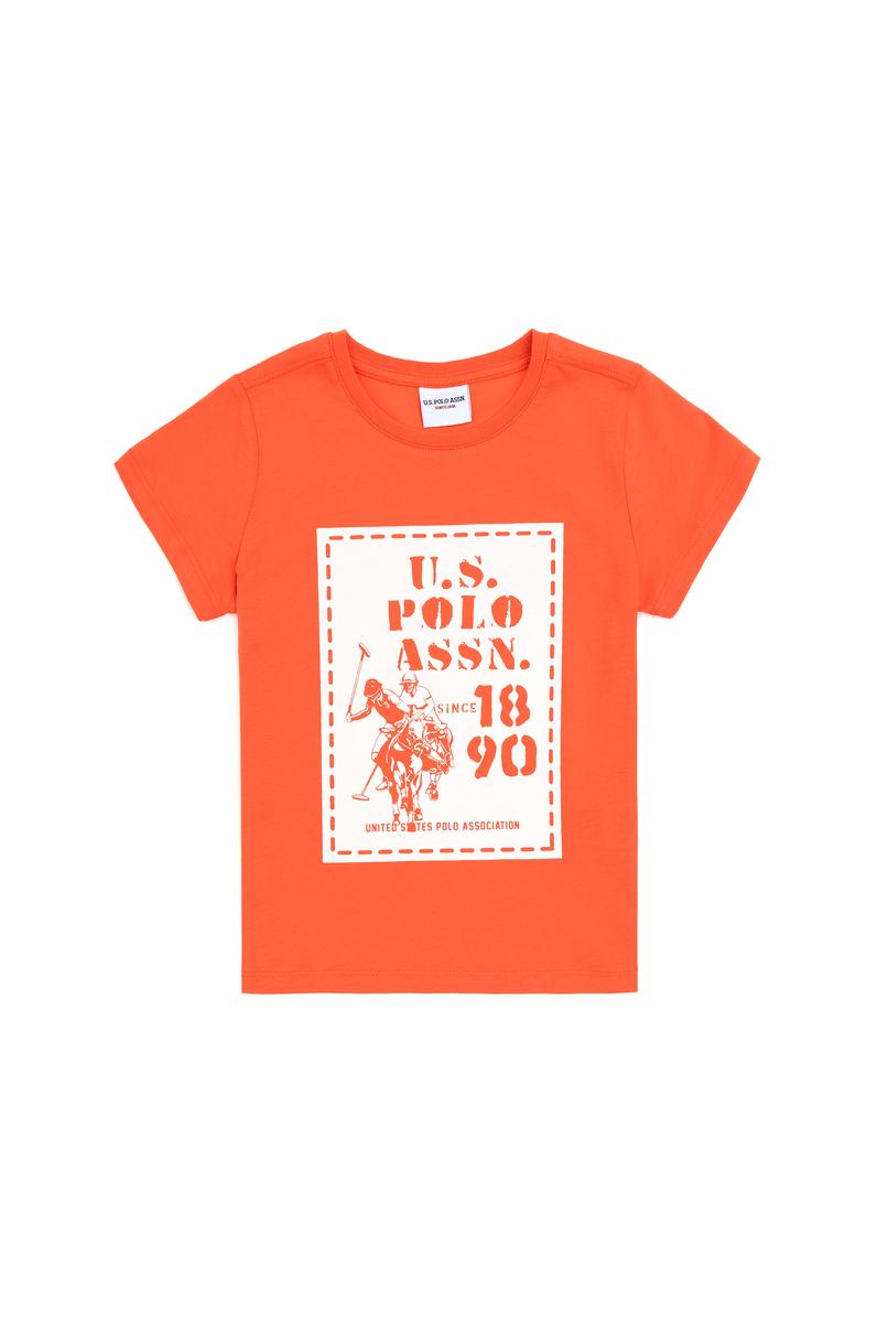 Erkek Çocuk Nar Çiçeği Bisiklet Yaka Tişört