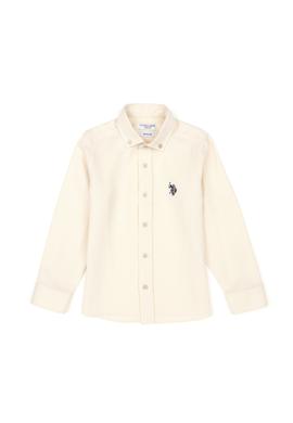 Erkek Çocuk Taş Uzun Kollu Basic Gömlek - 50288715047