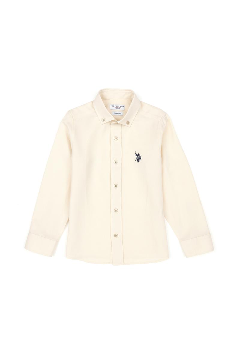 Erkek Çocuk Taş Uzun Kollu Basic Gömlek - 50288715047