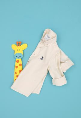 Erkek Çocuk Taş Uzun Kollu Basic Gömlek - 50288715047