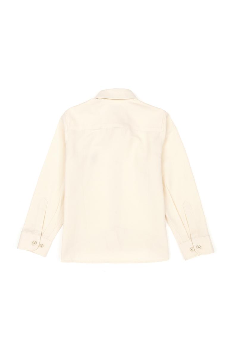 Erkek Çocuk Taş Uzun Kollu Basic Gömlek - 50288715047