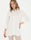 Kadın Ekru Uzun Kollu Gömlek