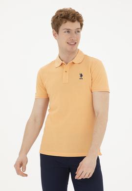 Erkek Turuncu Basic Tişört - 50263238248