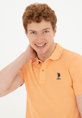 Erkek Turuncu Basic Tişört - 50263238248