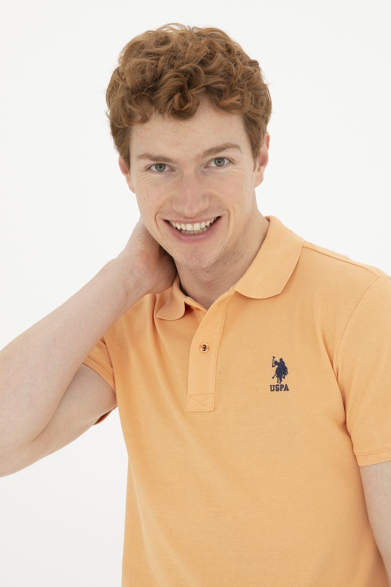 Erkek Turuncu Basic Tişört - 50263238248