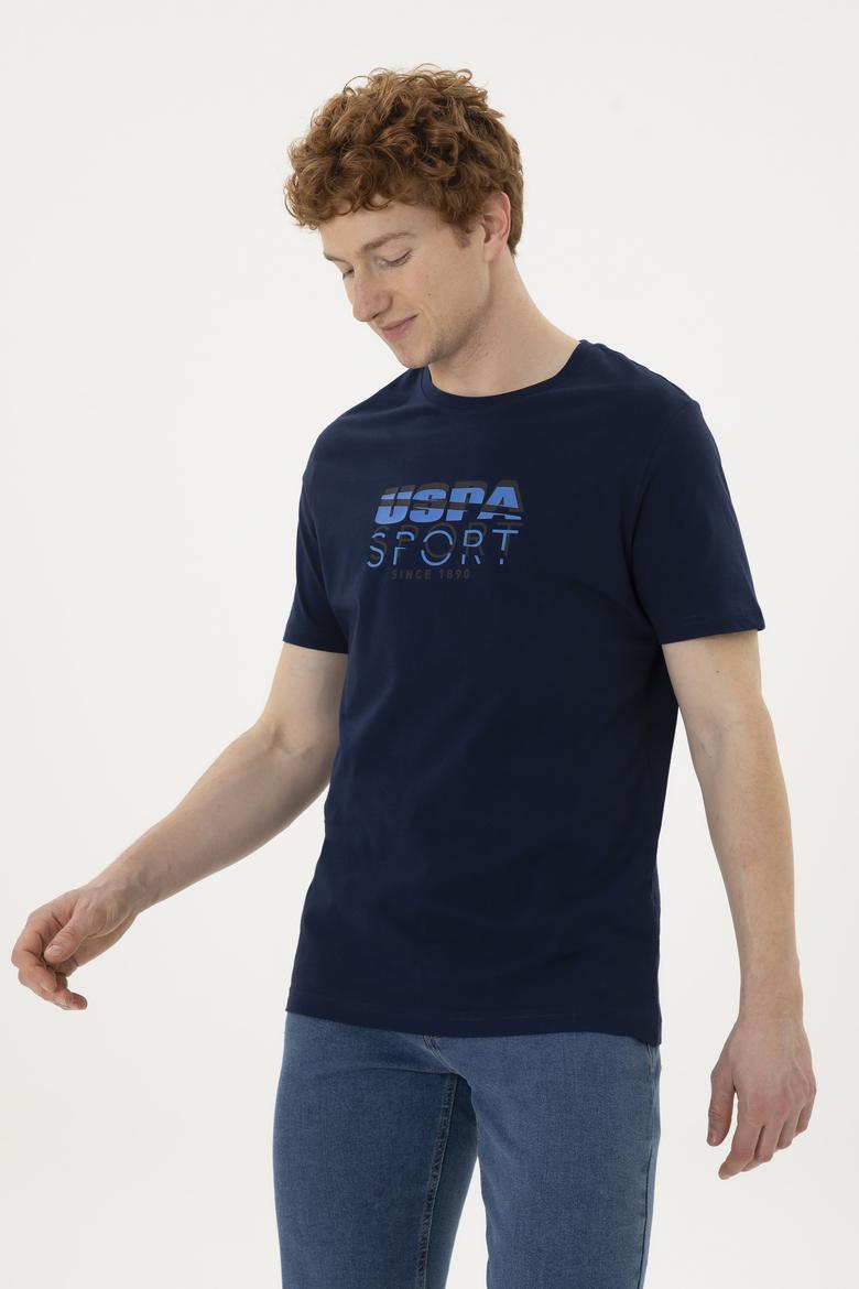 Erkek Lacivert Tişört - 50263289005