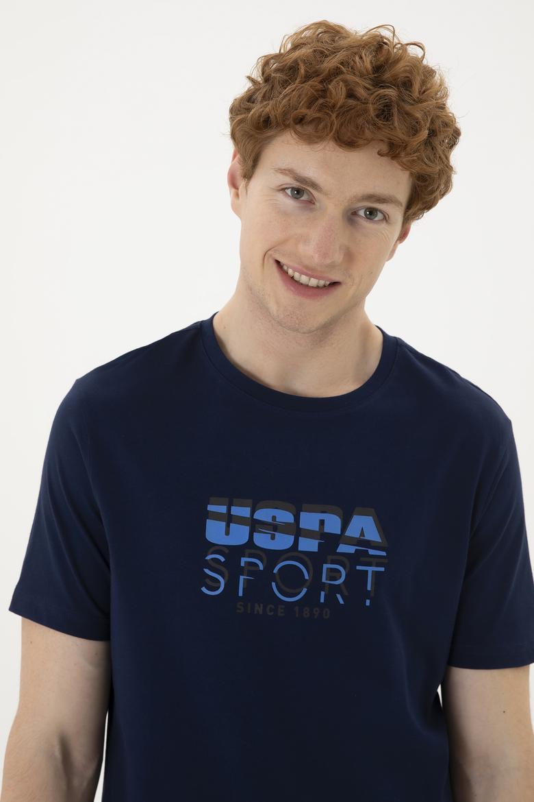 Erkek Lacivert Tişört - 50263289005