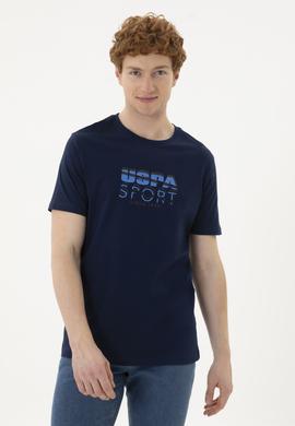 Erkek Lacivert Tişört - 50263289005