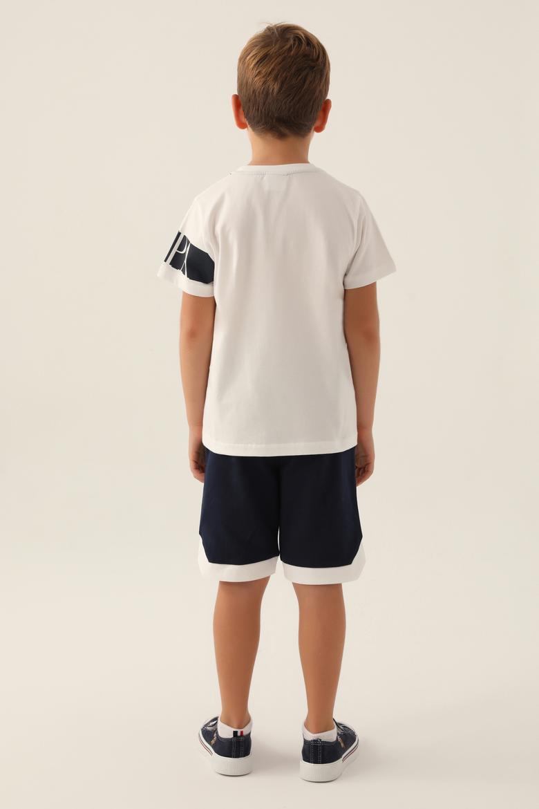 Erkek Çocuk Krem Pijama Takımı - 50291566005