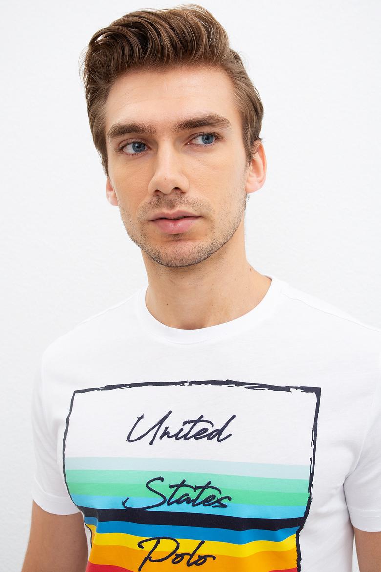 Erkek Beyaz Tişört - 50221084009