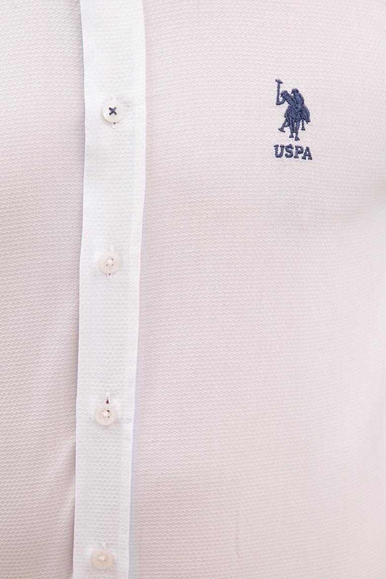 Erkek Beyaz Uzun Kollu Gömlek - 50219443015