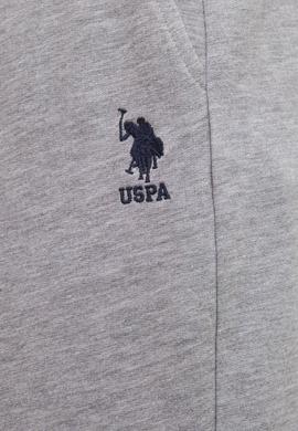 Erkek Gri Melanj  Örme Şort - 50224107030