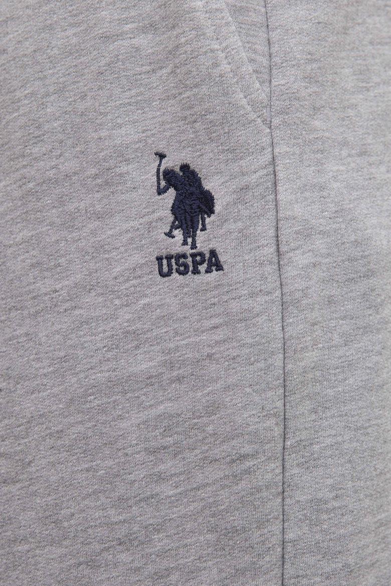 Erkek Gri Melanj  Örme Şort - 50224107030