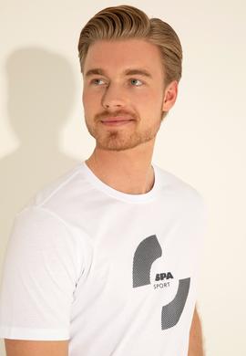 Erkek Regular Fit Bisiklet Yaka Beyaz Tişört - 50281501031