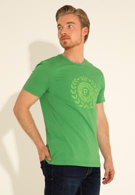 Erkek Yeşil Tişört - 50281567001