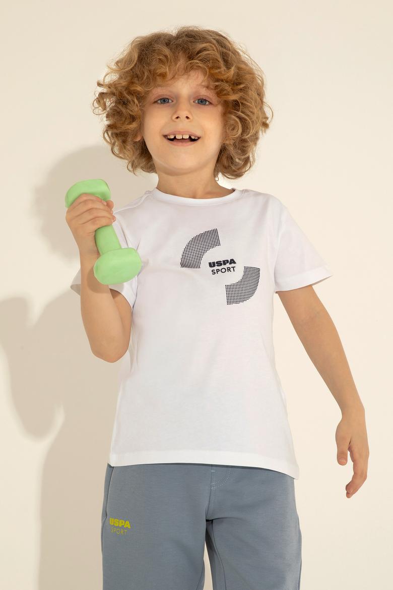 Erkek Çocuk Beyaz Tişört - 50281502001