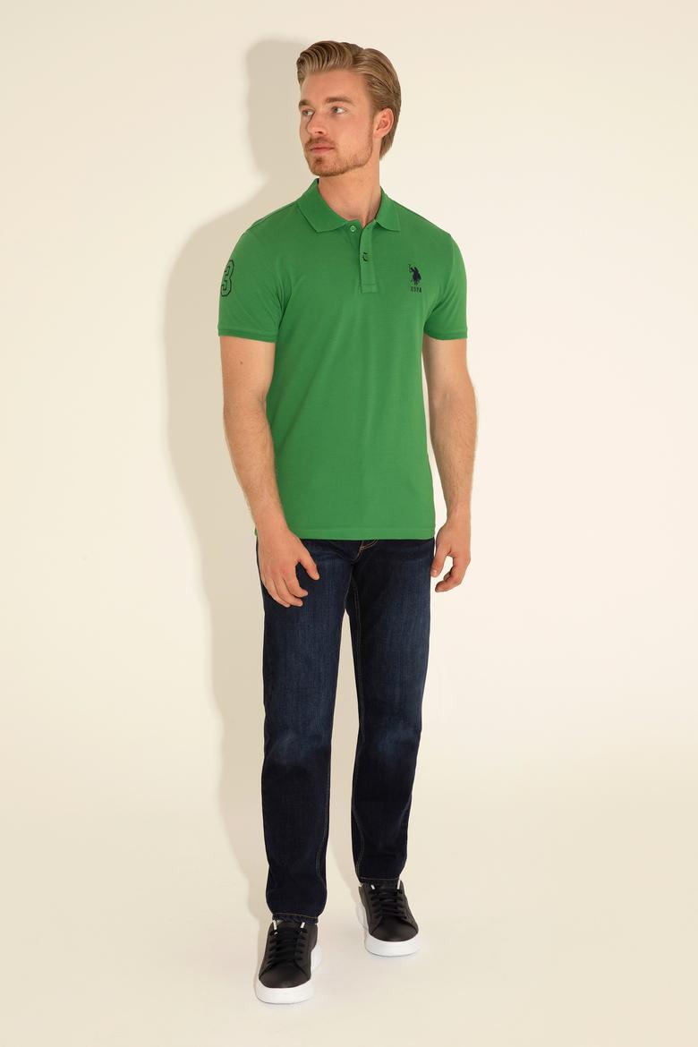 Erkek Yeşil Basic Tişört - 50284633136