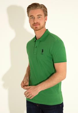 Erkek Yeşil Basic Tişört - 50284633136