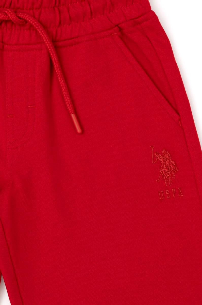 Erkek Çocuk Kırmızı Örme Şort