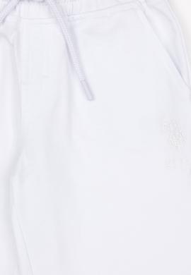 Erkek Çocuk Beyaz Örme Şort - 50279633227