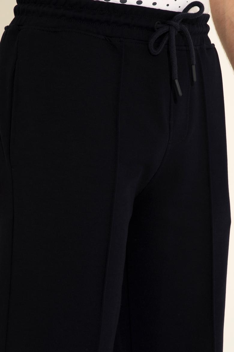 Erkek Lacivert Örme Şort - 50289284003