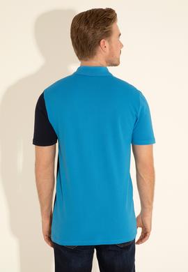 Erkek Regular Fit Polo Yaka Saks Tişört - 50288505053