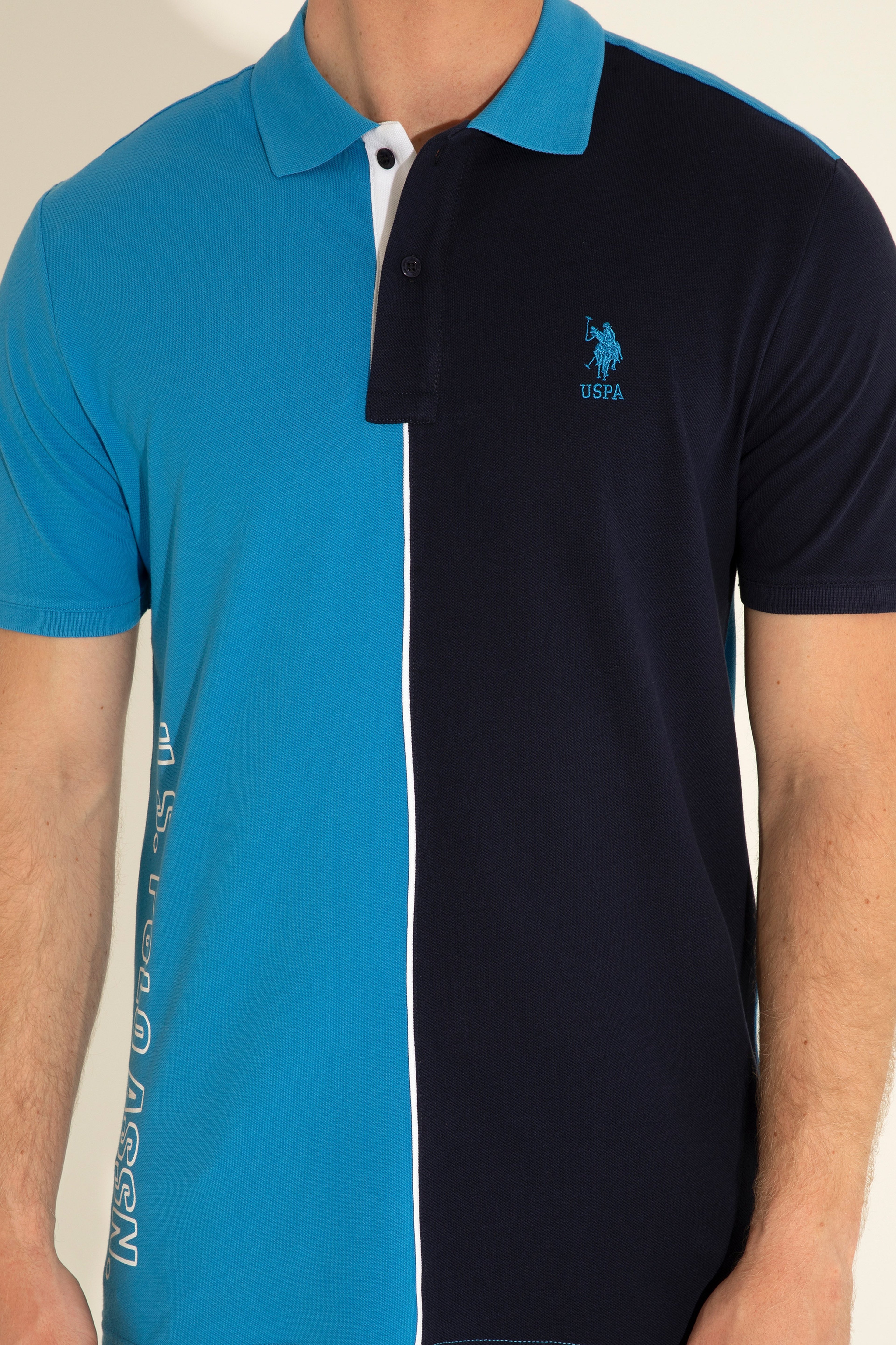 Erkek Regular Fit Polo Yaka Saks Tişört - Image 7
