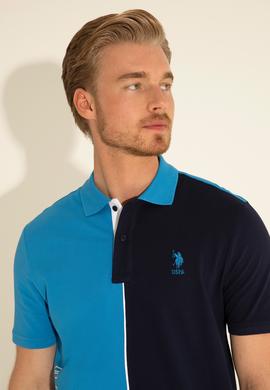 Erkek Regular Fit Polo Yaka Saks Tişört - 50288505053