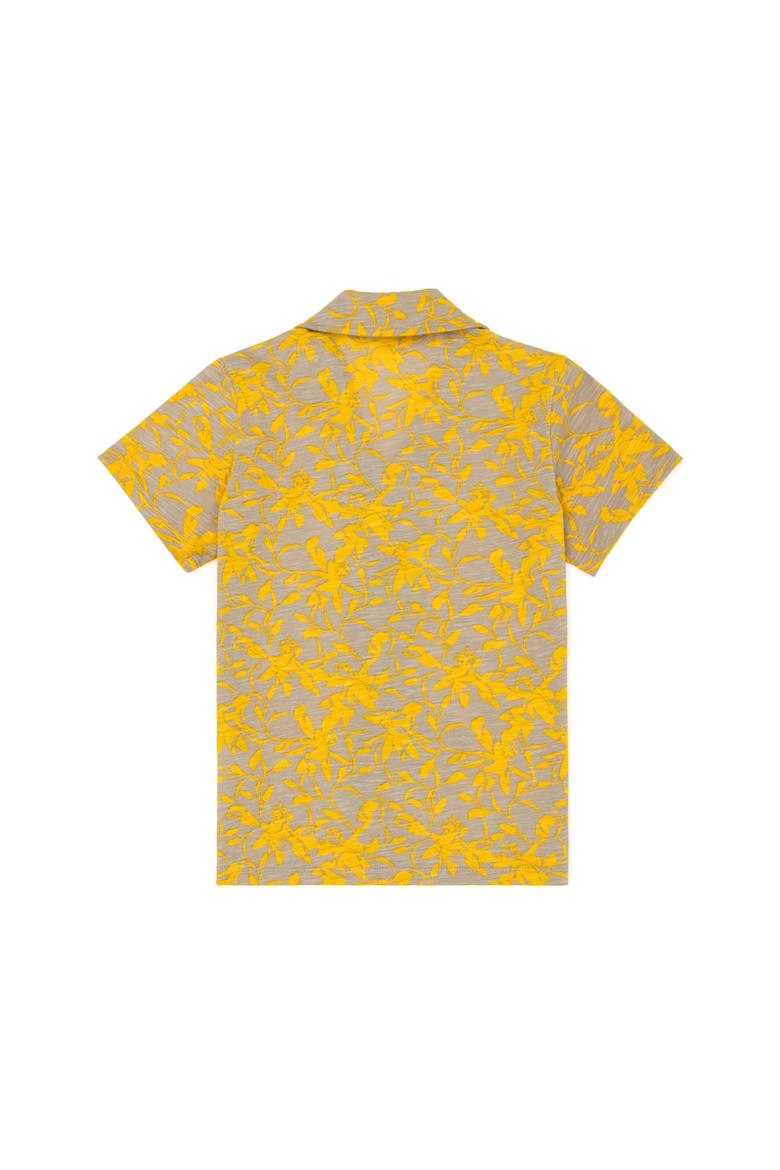 Erkek Çocuk Açık Haki Kısa Kollu Gömlek - 50281073032