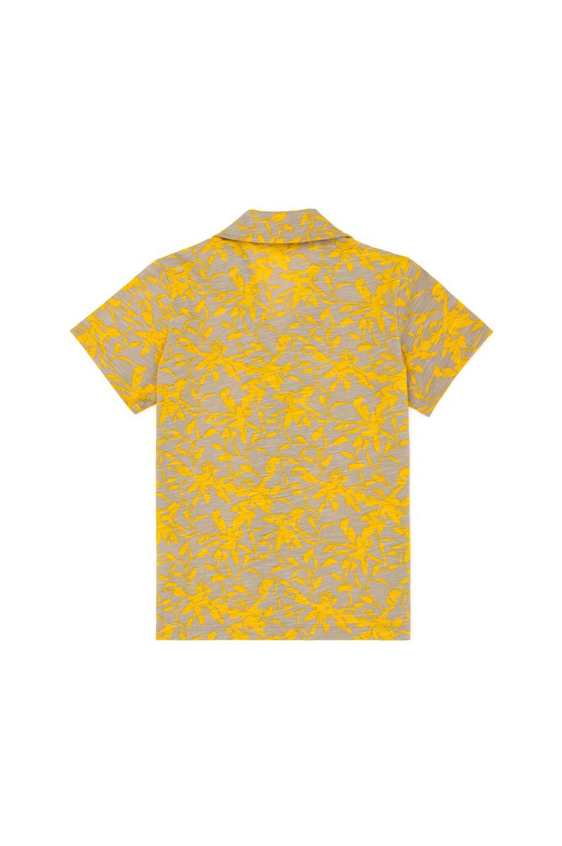 Erkek Çocuk Açık Haki Kısa Kollu Gömlek