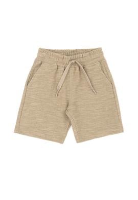 Erkek Çocuk Açık Haki Örme Şort - 50282241053