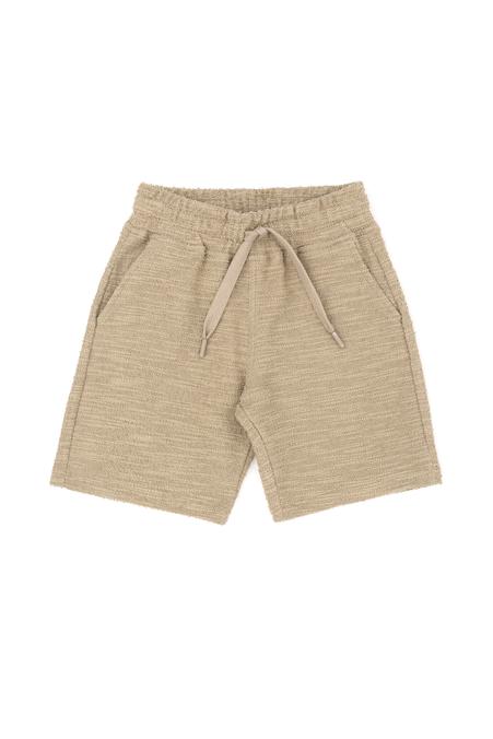 Erkek Çocuk Açık Haki Örme Şort